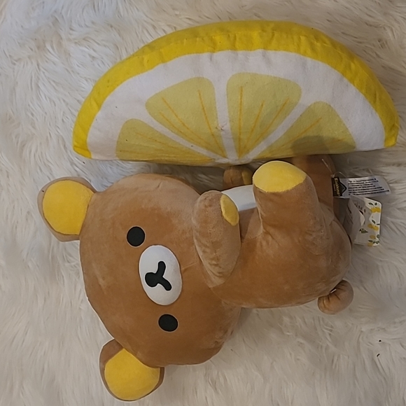 rilakkuma Toys Rilakkuma Sanx With Lemon Jumbo Plush Poshmark